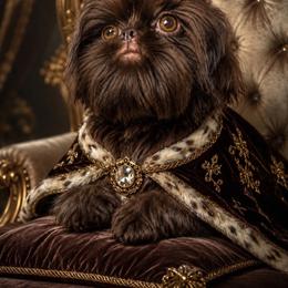 Prince Mahogany - Chocolate male Shih Tzu puppy in Coolidge, Arizona from Shih Tzu’s  ‘N’ Love