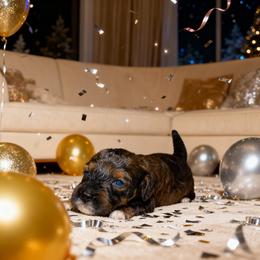 Meadow - Black female Cavapoo puppy in Atlanta, Georgia from RockaDoodles