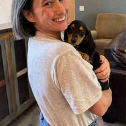 AKC 'Butch Cassidy' - Black and tan male Dachshund puppy in Joshua Tree, California from Desert Dreams Ranch