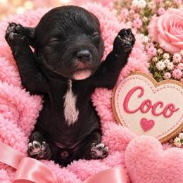 Coco - Black female Morkie puppy in Cooper City, Florida from Jenny La Bone