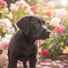 Willow - Black female Labrador Retriever puppy in Archer Lodge, North Carolina from Archer Lodge Labradors