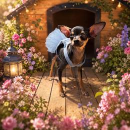 Luna - Black and tan female Russian Toy puppy in Citrus Heights, California from Little Royal Hearts