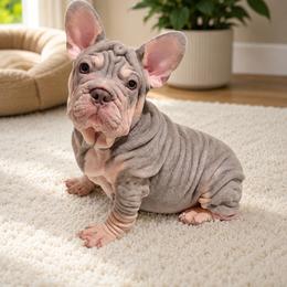 Mushu - Tricolors male French Bulldog puppy in Bell Gardens, California from Gonzalez bulldogs