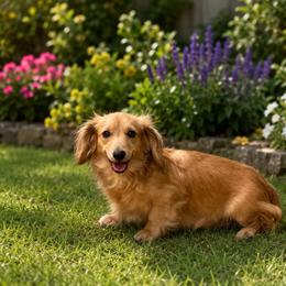 Georgia - Cream female Dachshund puppy in Sebring, Florida from Mini Weenies