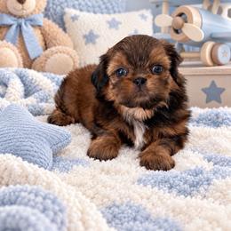 Imperial boy - Gold male Shih Tzu puppy in Shawnee, Oklahoma from Black Velvet Shih Tzu