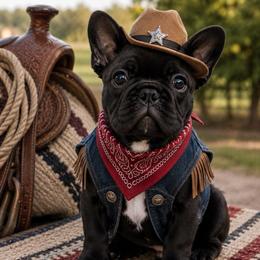 Smudge - Brindle and white male French Bulldog puppy in Kerens, West Virginia from Leather & Lace