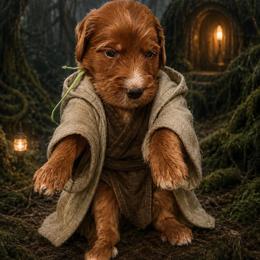 YODA - Red  male Goldendoodle puppy in Minneapolis, Minnesota from The Golden Roo