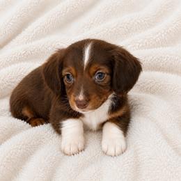 Paris - Chocolate and tan female Dachshund puppy in Augusta, Georgia from Cherokee Hill Dachshunds