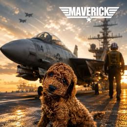 Maverick - Red  male Poodle puppy in Cedar City, Utah from Pearson's Poodles