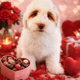 Boy 2 - Tri-color male Australian Labradoodle puppy in Florence, New Jersey from Royal Manor Labradoodles