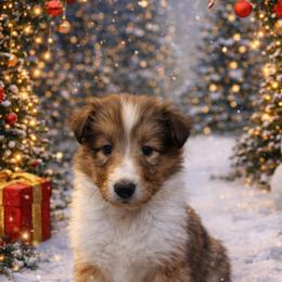 Vixen - Sable and white female Collie puppy in Carencro, Louisiana from Cajun Bayou's Collies LLC