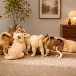 Pomsky Puppies from Blue Heaven Pomsky