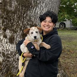 Male 05 - Red speckled male Australian Cattle Dog puppy in Sheridan, Oregon from 6pk Cattledogs