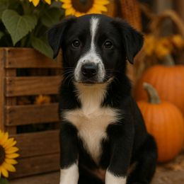 Sadie - Black & white female Australian Shepherd puppy in Pasadena, Maryland from Maple shore Aussies