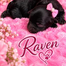 Raven - Black female Shihpoo puppy in Cooper City, Florida from Jenny La Bone
