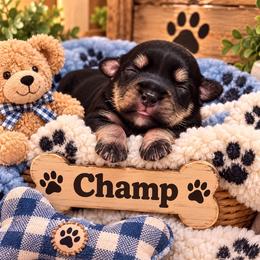 Puppy 2 Champ - Black and silver male Miniature Schnauzer puppy in Carriere, Mississippi from Sassy Schnauzers