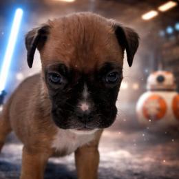 Po - Fawn male Boxer puppy in Ocala, Florida from Bowers Boxers