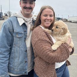 Bosco - Golden male Golden Retriever puppy in Grant County, Indiana from On The Sunny Side Pavey Farms
