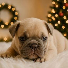 Lavender Girl - Fawn female French Bulldog puppy in Euless, Texas from Moki&Mello