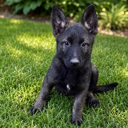 Sonja - Sable female German Shepherd puppy in London, Kentucky from Kentucky Bluegrass Wirehair Dachshunds