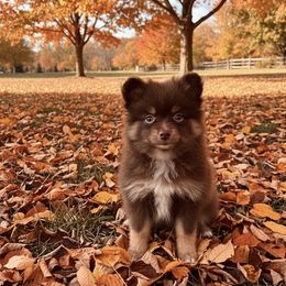 Boy 1 - Lavender male Pomeranian puppy in Harrah, Oklahoma from Sunshines Pomeranians & Cavapoos
