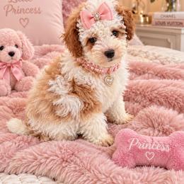 Adelaide - Parti female Poodle puppy in Bryn Mawr, Pennsylvania from Main line furry friends