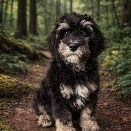 Comet - Tri-color male Bernedoodle puppy in Lookout, California from Remington Kennels, LLC
