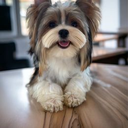 Biewer Terrier All Grown Up from Puppy boutique