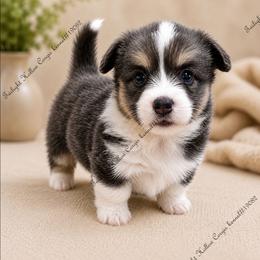 Hermine - Blue female Pembroke Welsh Corgi puppy in Charleroi, Pennsylvania from Twilight Hollow Corgis