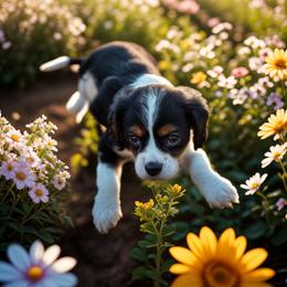 Barron Maximillian (Jason) - Tri-color male Cavalier King Charles Spaniel puppy in Broken Arrow, Oklahoma from Cavalier King Charles Heartland