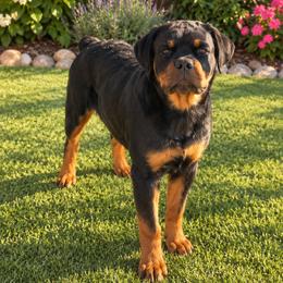 Meeka - Black and mahogany female Rottweiler puppy in Parker, Colorado from Denver Rottweilers