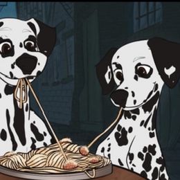 Fettucine - White and black female Dalmatian puppy in Micanopy, Florida from Fortuna Farms