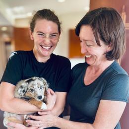 Clove - Blue merle female Australian Shepherd puppy in Tucson, Arizona from TTTNT Aussies