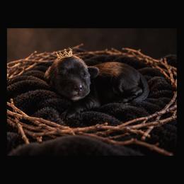 Fry - Black male Cavapoo puppy in Battle Lake, Minnesota from Panda Puppies