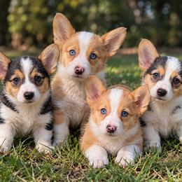 American Corgi puppies from Fender’s Corgi’s