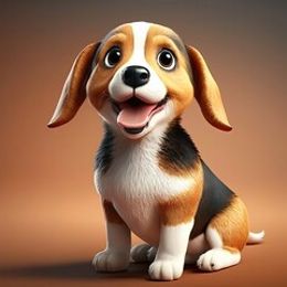 Bridger - Black tan and white male Beagle puppy in Jerome, Missouri from Beam's Beagles