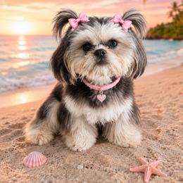 Zoie - Blue female Shih Tzu puppy in Burlington, North Carolina from Nancy’s Lil’Shih Tzus