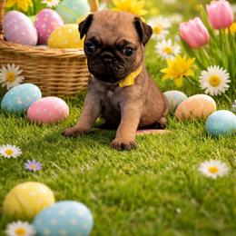 Cookie - Fawn female Pug puppy in Winter Haven, Florida from Lisa's Pugalicious Pugs