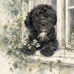 Duffy - Silver female Poodle puppy in Hilo, Hawaii from Premium Teacup Puppy of Hawaii