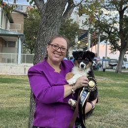 Mira June - Black tri-color female Australian Shepherd puppy in Wheatland, Wyoming from WyoWinds Australian Shepherds