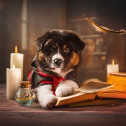 Raven - Australian Shepherd puppy from Cloverdale Australian Shepherds