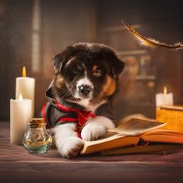 Raven - Australian Shepherd puppy from Cloverdale Australian Shepherds