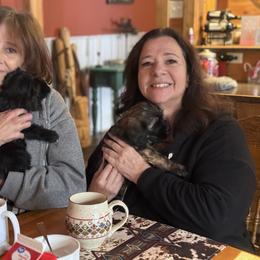 Brielle - Black and white female Tibetan Terrier puppy in Hastings, Michigan from Perrin Bouviers