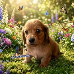 AFDs Benelli - Red male Dachshund puppy in Waverly, Ohio from Always Faithful Dachshunds