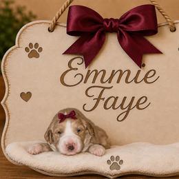 Emmie Faye - Cream female Goldendoodle puppy in Valdosta, Georgia from Designer Doodles of South GA