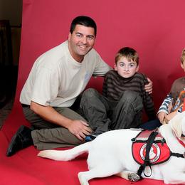 Golden Retriever and Labrador Retriever All Grown Up from Can Do Canines Assistance Dogs