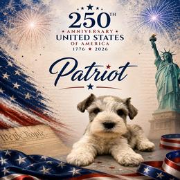 Patriot - Parti male Miniature Schnauzer puppy in Grantsville, Utah from Stellar Schnauzers
