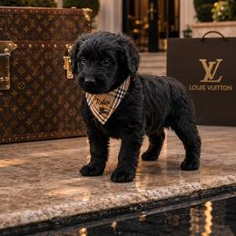 Boy 1 - male Goldendoodle puppy in Aurora, Illinois from Chicago Goldendoodles