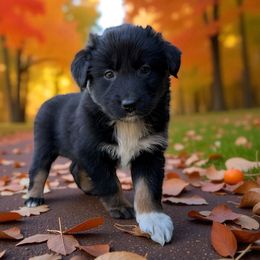SuSu - Black female Australian Shepherd puppy in Statesville, North Carolina from Charming Australian Shepherds