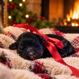 Snowflake - Sable female Cavapoo puppy in Ville Platte, Louisiana from The Barkery